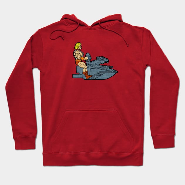 He-man Riding Hoodie by That Junkman's Shirts and more!